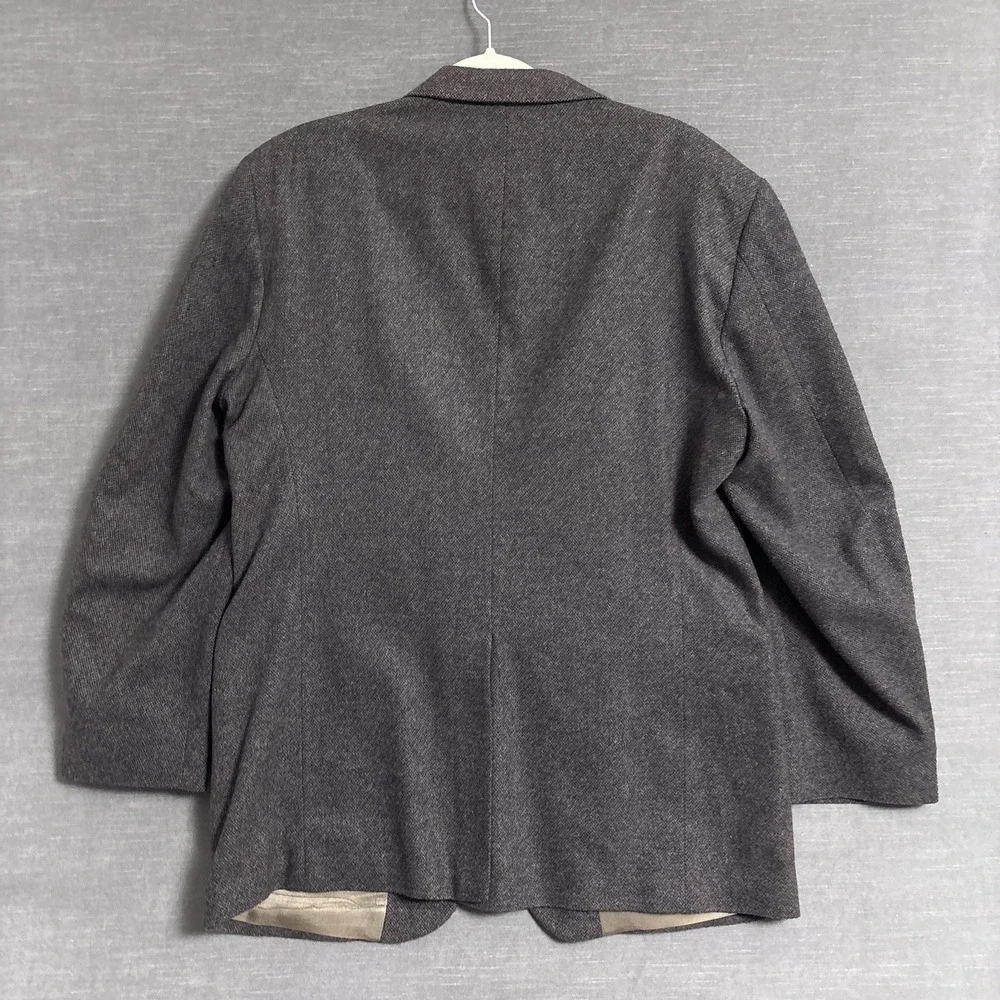 Vintage Brookford Sport Coat 44R Brown Blazer Jacket Classic Casual Business‎